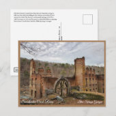 Lithia Springs Sweetwater Georgia Briefkaart GA (Voorkant / Achterkant)