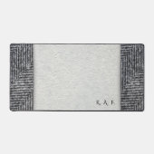 Lithic Record: Personalized Tweed & Blotter Look Bureaumat (Voorkant)