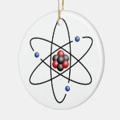 Lithium Atom Chemical Element Li Atomic Number 3 Keramisch Ornament (Links)