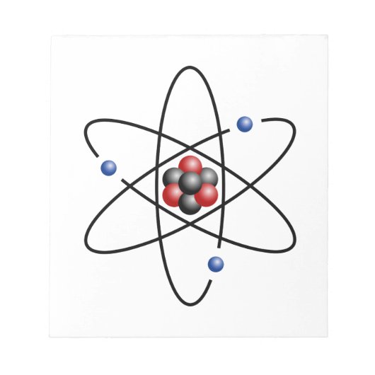 Lithium Atom Chemical Element Li Atomic Number 3 Notitieblok (Voorkant)