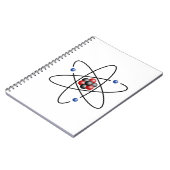 Lithium Atom Chemical Element Li Atomic Number 3 Notitieboek (Linkerzijde)