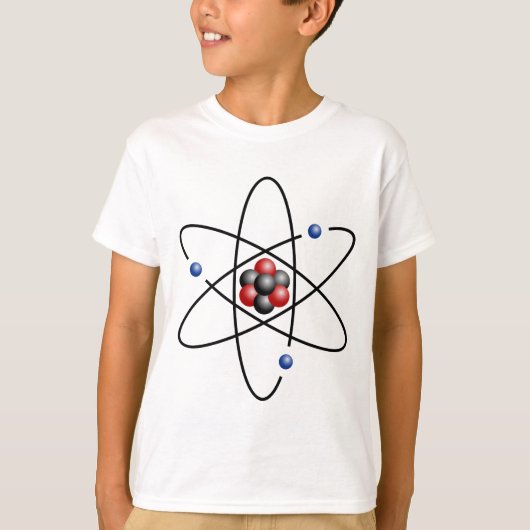 Lithium Atom Chemical Element Li Atomic Number 3 T-shirt (Voorkant)