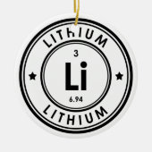Lithium-element keramische sierelementen keramisch ornament (Voorkant)