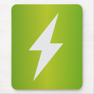 lithium-ion batterijpictogram muismat