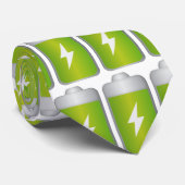 lithium-ion batterijpictogram stropdas (Opgerold)