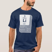 Lithium (Li) T-shirt (Voorkant)