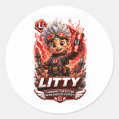 lithium STICKERS (Voorkant)