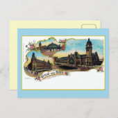  Litho Gruess aus Köeln oud Briefkaart (Voorkant / Achterkant)