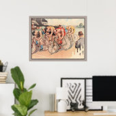 litho-trekring poster (Thuiskantoor)