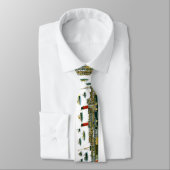 Lithograaf Britse Oceaan Liner RMS Caronia Stropdas (Gebonden)