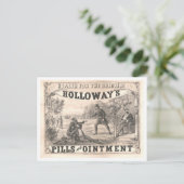 Lithograaf Patent Medicine Advertentie Briefkaart (Staand voorkant)