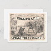 Lithograaf Patent Medicine Advertentie Briefkaart (Voorkant / Achterkant)