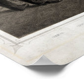 Lithograaf van de overgave van generaal Lee Poster (Hoek)