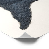 Lithograaf voor de walvis poster (Hoek)