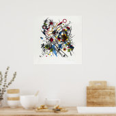 Lithografie door Kandinsky, Fijne Kunst Poster (Keuken)