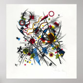 Lithografie van Kandinsky, beeldende kunst Poster (Voorkant)
