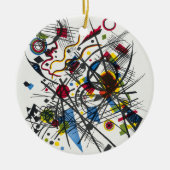 Lithografie voor Vierte Bauhausmappe door Kandinsk Keramisch Ornament (Voorkant)