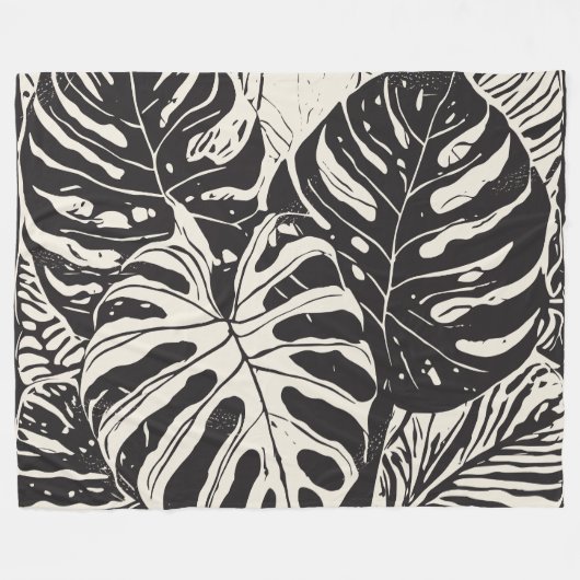 Lithografische stijl fleece deken (Voorkant (Horizontaal))