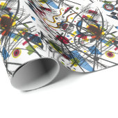 Lithograph for Vierte Bauhausmappe by Kandinsky Cadeaupapier (Rol Hoek)