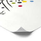 Lithographie fur die Vierte Bauhausmappe (1922) Poster (Hoek)