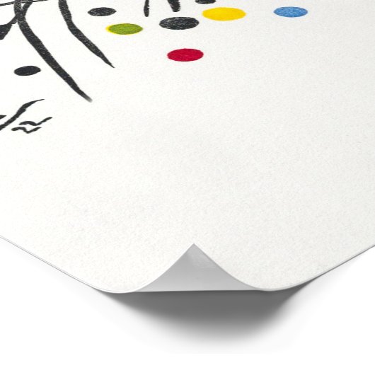 Lithographie fur die Vierte Bauhausmappe (1922) Poster (Hoek)