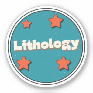 Lithologie Sticker