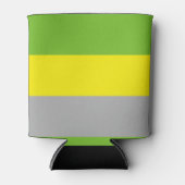 Lithromantische Pride-vlag Blikjeskoeler (Voorkant)