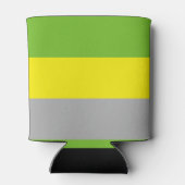 Lithromantische Pride-vlag Blikjeskoeler (Achterkant)