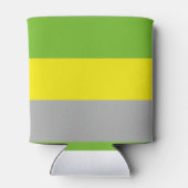 Lithromantische Pride-vlag Blikjeskoeler (Achterkant)