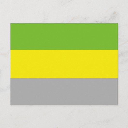 Lithromantische Pride-vlag Briefkaart (Voorkant)