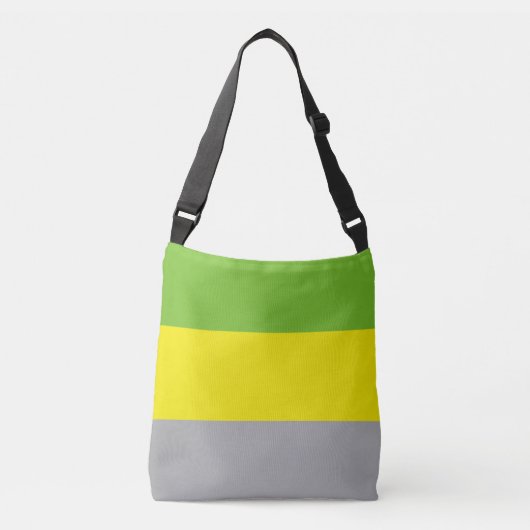 Lithromantische Pride-vlag Crossbody Tas (Voorkant)