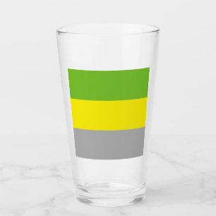 Lithromantische Pride-vlag Glas