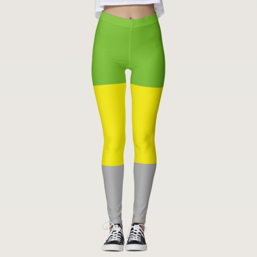Lithromantische Pride-vlag Leggings (Voorkant)