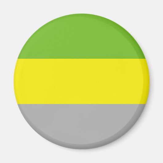 Lithromantische Pride-vlag Magneet (Voorkant)