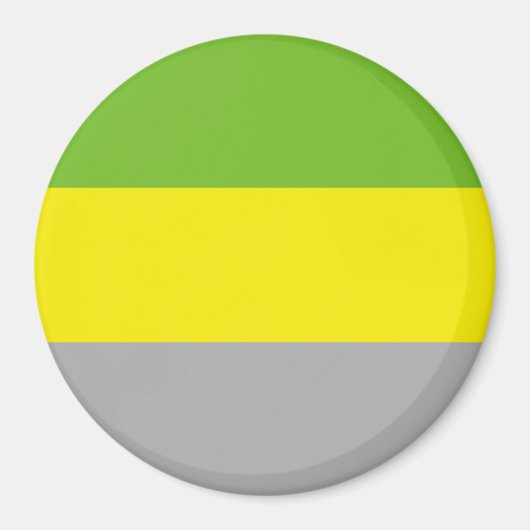Lithromantische Pride-vlag Magneet (Voorkant)