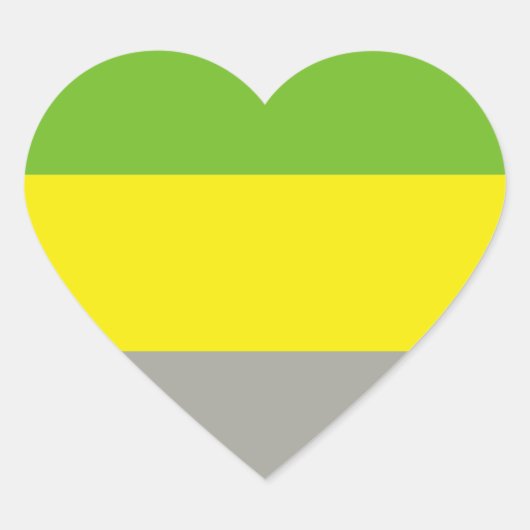 LITHROMANTISCHE TROTS HART STICKER (Voorkant)