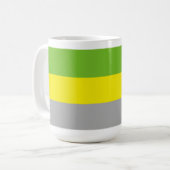 Lithromantische trots koffiemok (Voorkant links)