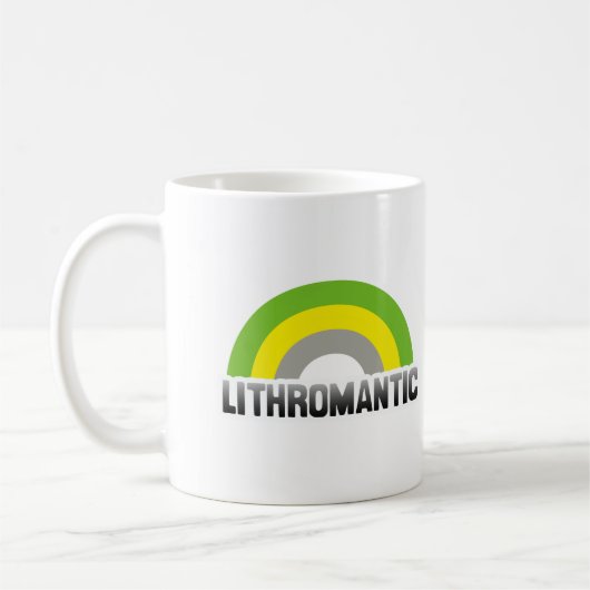 Lithromantische trots koffiemok (Links)