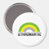 Lithromantische trots magneet (Voorkant / Achterkant)