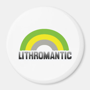 Lithromantische trots magneet