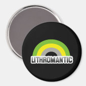 Lithromantische trots magneet (Voorkant / Achterkant)