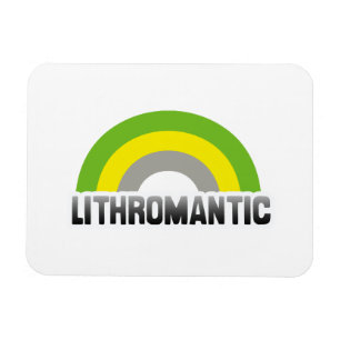 Lithromantische trots magneet