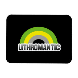 Lithromantische trots magneet