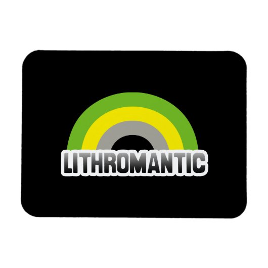 Lithromantische trots magneet (Horizontaal)