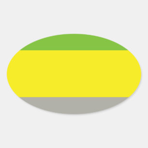 LITHROMANTISCHE TROTS OVALE STICKER