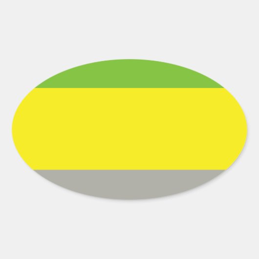 LITHROMANTISCHE TROTS OVALE STICKER (Voorkant)