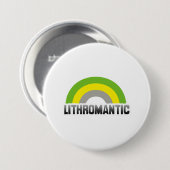 Lithromantische trots ronde button 7,6 cm (Voorkant /achterkant)