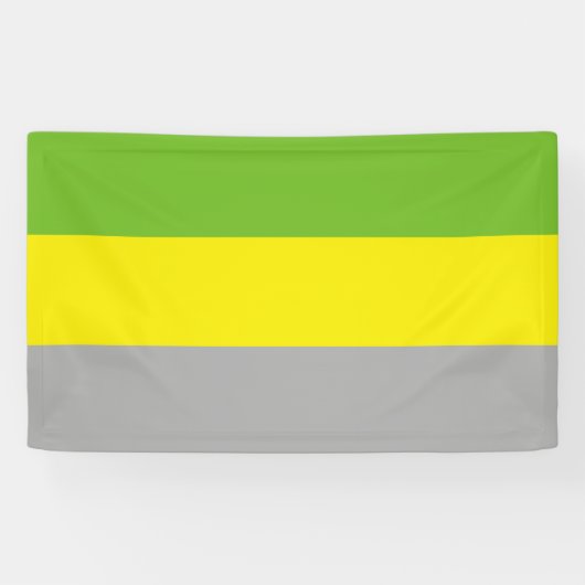 Lithromantische trots spandoek (Horizontaal)