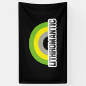 Lithromantische trots spandoek (Verticaal)