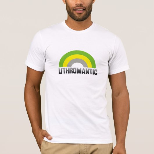 Lithromantische trots t-shirt (Voorkant)